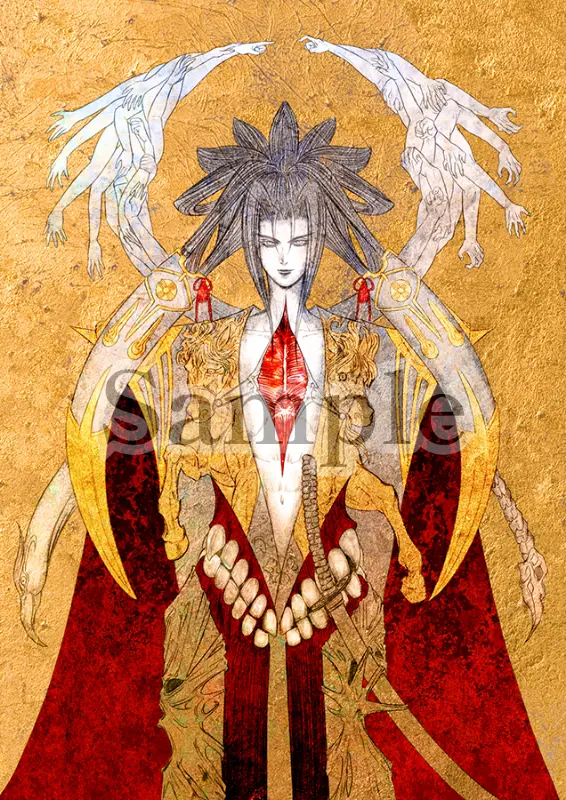 Art NFT『Samurai religion』（横山愛）
